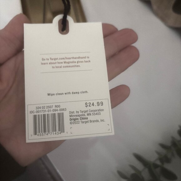 Gold Tone Vanity Flip Mirror with Tray, Swivel, 3X Magnification, Rectangular - Picture 7 of 9